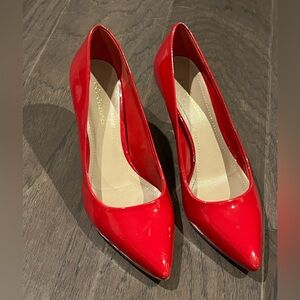 RED Heidi Patent Pump Heels 👠